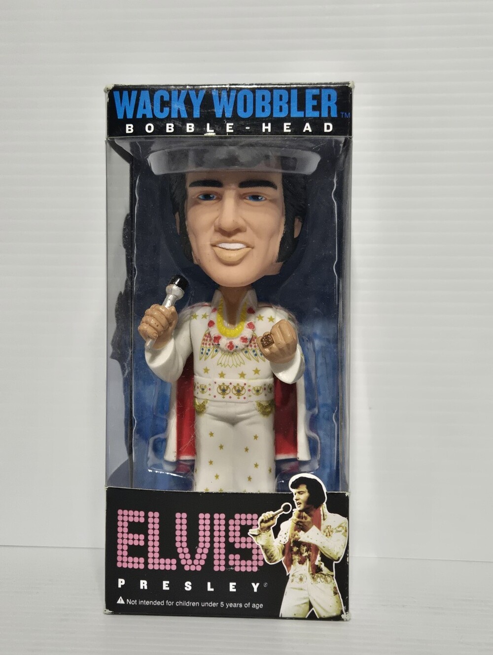 Wacky Wobbler Elvis Presley White Jumpsuit Bobblehead